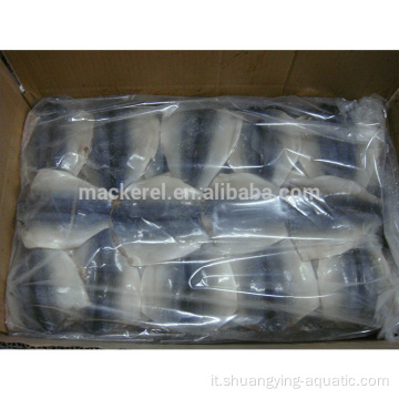 Esportazione di pesce congelato cinese Flaps a farfalla mackerel
